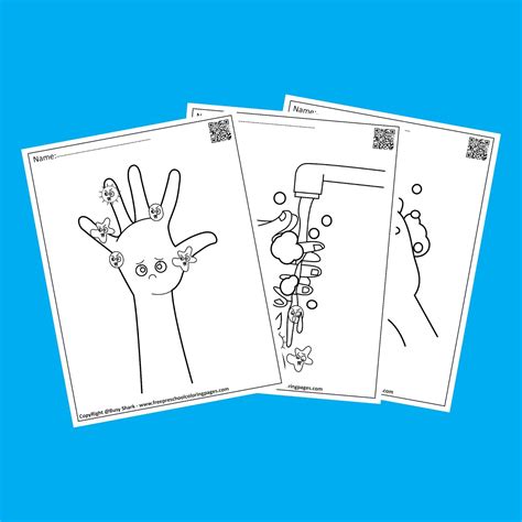Hand Washing And Germs Activity For Kids