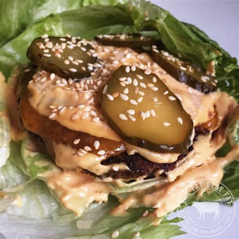 Five guys lettuce wrapped cheeseburger. Big Mac Salad - Keto Diet Recipes | Big mac salad, Low ...