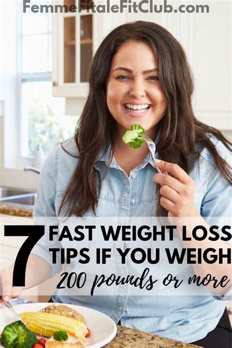 Femme Fitale Fit Club Blog7 Fast Weight Loss Tips If You Weigh 200