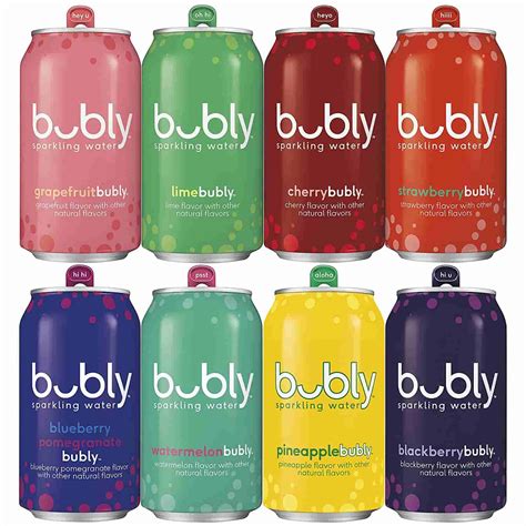 18 Cans Of Bubly Sparkling Water Now From Just 475 From Amazon