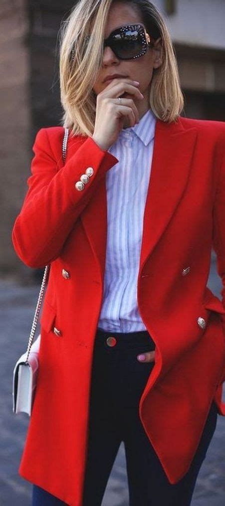 40 womens red blazer jackets ideas 10 blazer outfits blazer fashion fall outfits casual