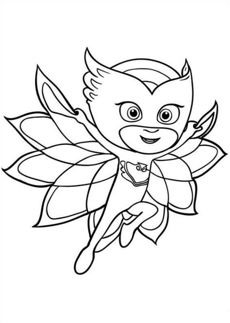 Kidsnfun Kleurplaat PJ Masks pjmasks