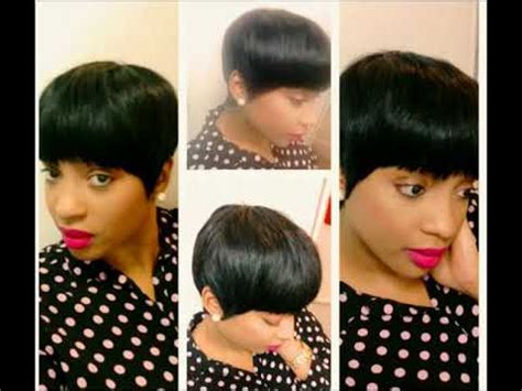A deep side part, wispy layers, and evenly cut ends bring out the best of your facial features. 28 Piece Short Hairstyles - YouTube