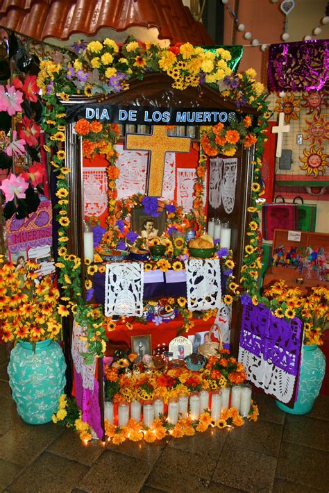 Day Of The Dead Dia De Los Muertos Altar Day Of The