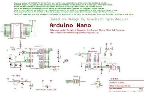 Arduino Nano Pinout Diagram Microcontroller Tutorials