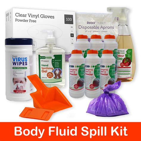 Body Fluid Spill Kit Hygiene4less