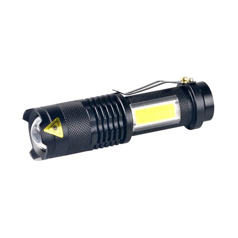 3w Led Cob Led Micro Rechargeable Mini Led Flashlight Usb Torch