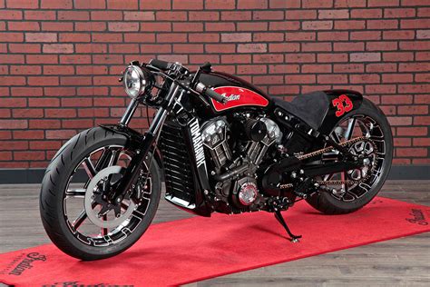 Tomahawk V Twin Garage Indian Scout Return Of The Cafe Racers