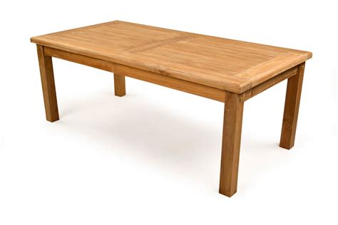 70 x 70 x 50 cm. Rectangular Teak Coffee Garden Table