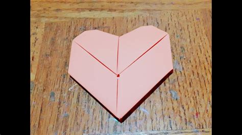 How To Make Heart Letterfold Envelope Ll Origami Heart Envelope Ll