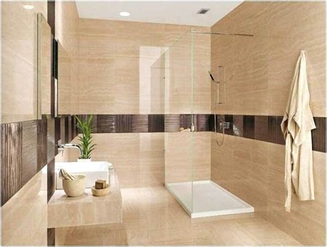 Le carrelage beige pour salle de bain 54 photos de salles de bain. Salle De Bain Beige Et Marron Carrelage Salle De Bain ...