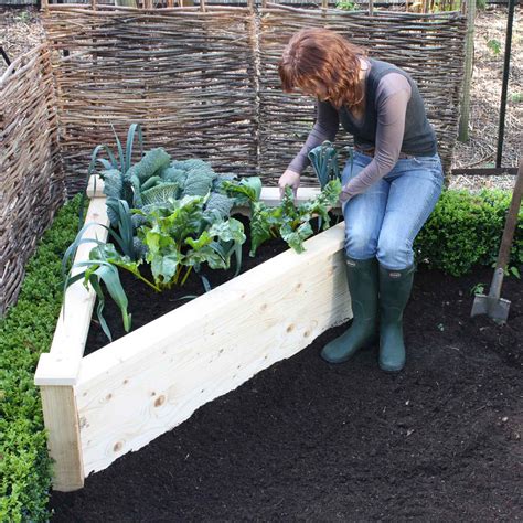 5 bags black gold peat moss, 2.2 cf x 5 = 11 cf. Superior Corner Raised Beds - Raised Bed at Harrod Horticultural