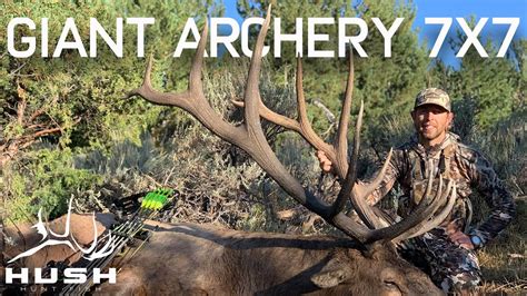 Wyoming Giant Bull Elk On Public Land Archery 7x7 Youtube