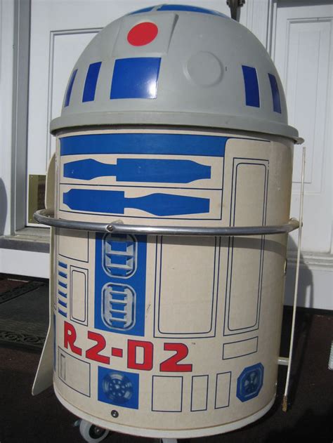 Vintage Star Wars R2d2 Toy Box Artoo Detoo Toter Chest 1983 American