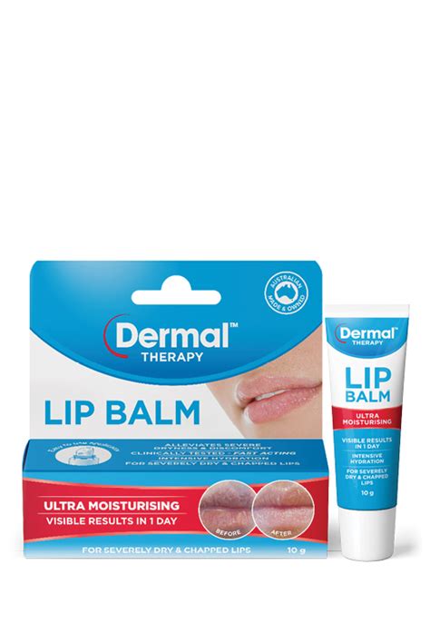 Dermal therapy lip balm is a concentrated formula containing a synergistic blend of ingredients designed to soften and hydrate severely dry and chapped lips, keeping them smooth and healthy. Lip Balm - Dermal Therapy
