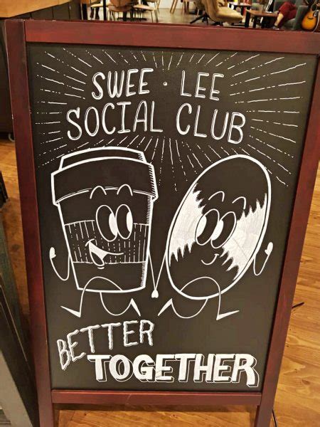 Swee lee social club is a signature cafe and social event space nestled within swee lee's flagship stores. Swee Lee Social Club at Lot 10 Is Music To Palate and Ears