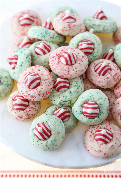 Peppermint Kiss Cookies Christmas Cookie Recipe Recipe Cookies