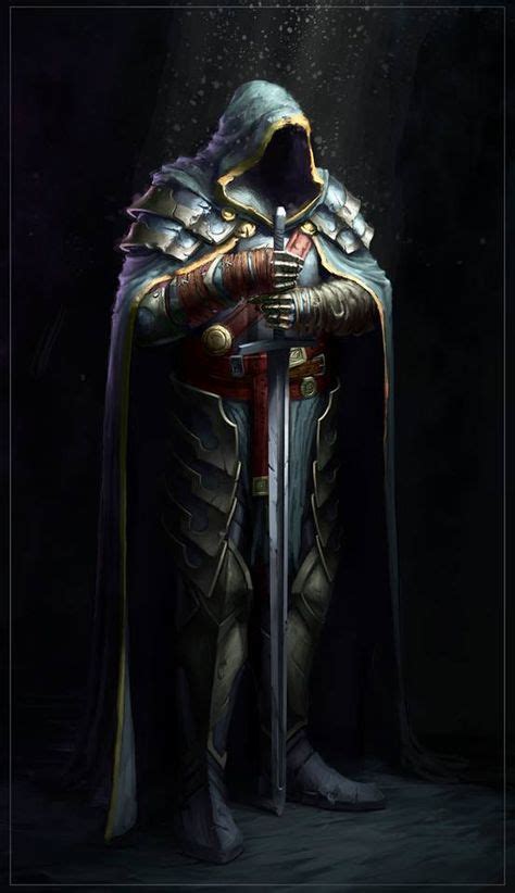 Image Result For Cloaked Knight Fantasy Art Art Character Art