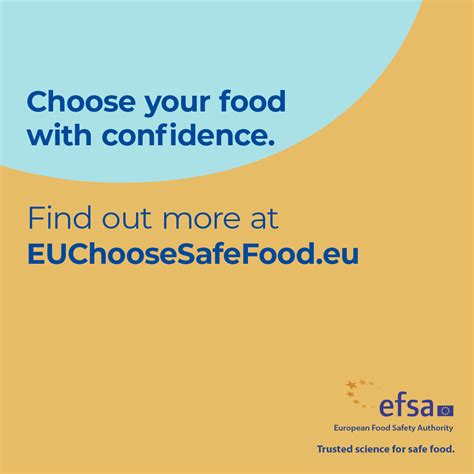 Eu Choose Safe Food The Efsa Campaign Continues Eu Specialty Food