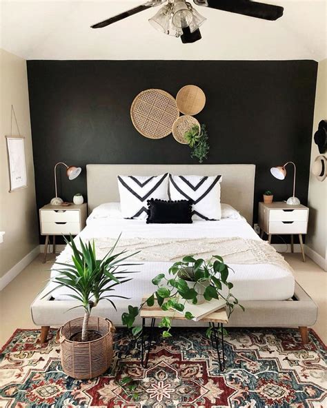 Walls neutral Gallery Boho Home Visit in 2020 | Bedroom interior, Home ...