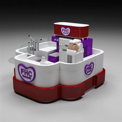 Ice cream display case offered can be made available by us in different finish configurations and provide for dynamic cooling support. Special shape of mall ice cream kiosk hot sale & high ...