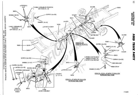 Ford Truck Technical Drawings And Schematics Section B Brake