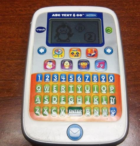 Vtech Abc Text And Go Motion Orange Educational Learning Electronic