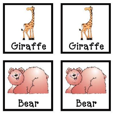 Zoo Animal Flash Cards – SupplyMe