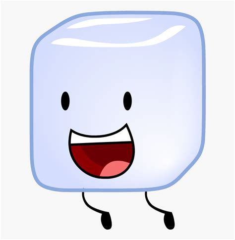 Bfb Ice Cube Clipart Png Download Character Battle For Dream Island