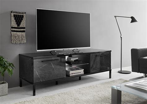 Maybe you would like to learn more about one of these? Meuble tv Mango noir brillant marbré
