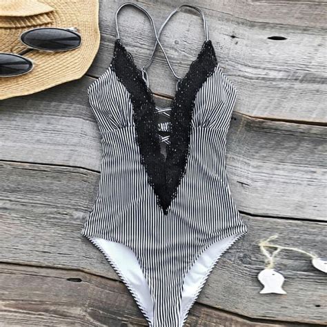 Fantastic Womens Ladies Beachwears Vintage Lace Bikini Sets Beach