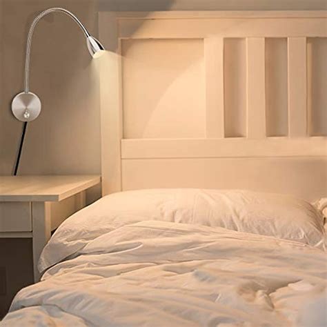 Dimmable Wall Light Bed Reading Bedside Headboard Sconce Surface Mount