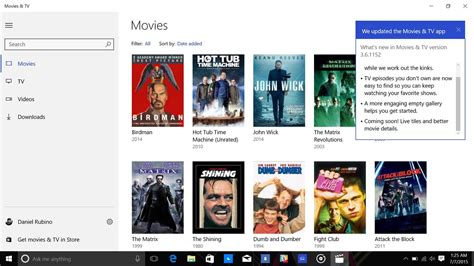 A long list of free apps to watch the latest episodes of your favorite series and the best movies, whether classics or recent premieres, and without paying a single cent. Microsoft reportedly working on Movies & TV mobile app ...