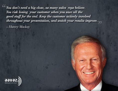 Harvey Mackay Quotes About Sales Quotesgram