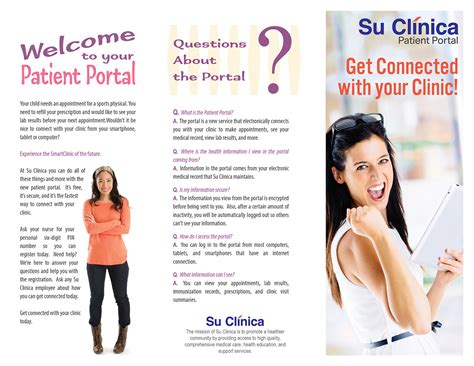 Patient Portal In House Brochure On Behance