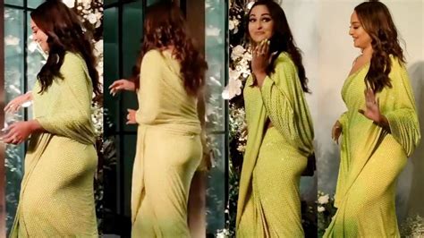 Sonakshi Sinha In Green Saree