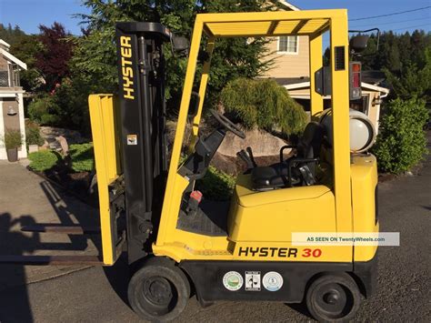 Hyster Forklift S30xm Under 1100 Hours Sale Price