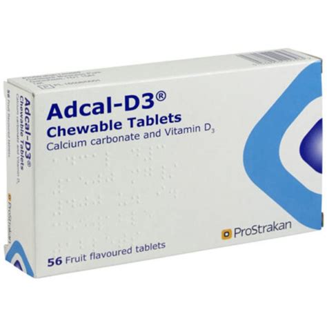 Adcal D3 Tablets Calcium Vitamin D3 56 Tablets Asset Pharmacy