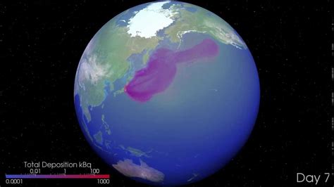 Fukushima Radioactivity Global Atmospheric Deposition Youtube