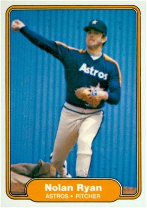 Koosman himself was actually a very good pitcher and finished with 222 wins and a very respectable 3.36 era. 1982 Fleer Nolan Ryan #229 Baseball Card Value Price Guide