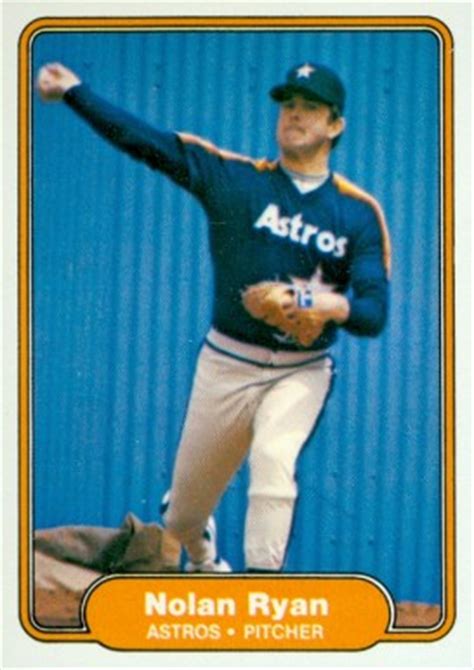 Beckett baseball card monthly october 1989. 1982 Fleer Nolan Ryan #229 Baseball Card Value Price Guide