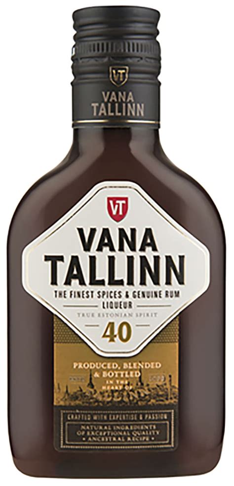 Vana Tallinn Plastic Bottle Liqueur And Bitter Alko