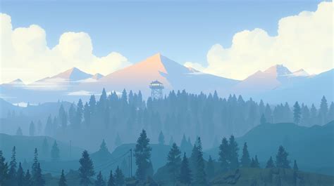 Firewatch Background ·① Download Free Awesome Hd Wallpapers For Desktop