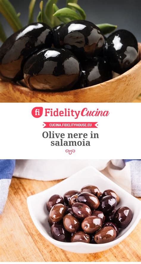 Coprite il recipiente e lasciate riposare le olive per almeno 10 giorni. Olive nere in salamoia | Ricetta | Ricette, Cibo, Ricette ...