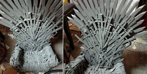Amazing 10 diy throne chair collection. Your Baby will Love and Rule this DIY Iron Throne