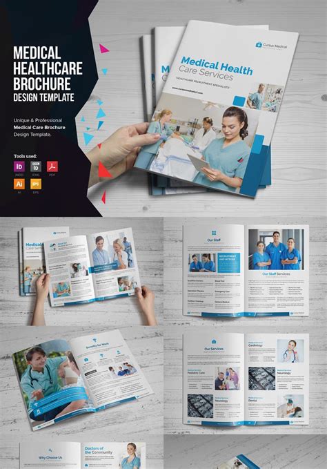 Medusa - 12 page Medical HealthCare Brochure Design Ready ...