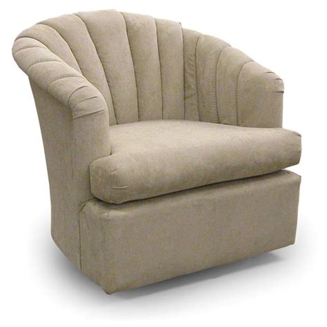 This swivel, vintage style club chair is perfect for any old style home or office. Chairs | Swivel Barrel | ELAINE | Best Home Furnishings
