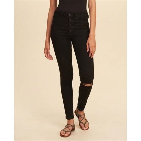 Hollister High Rise Super Skinny Jeans 39 Liked On Polyvore