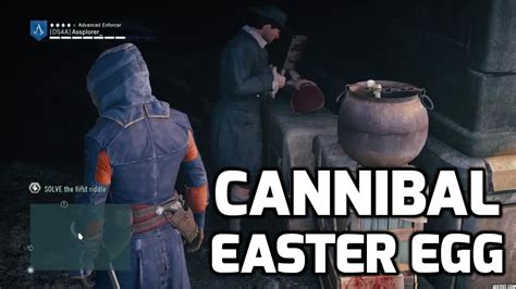 Assassin S Creed Unity Creepiest Easter Egg Sewer Cannibal Assassin