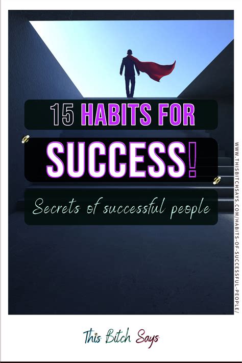 Your Daily Habits Are One Of The Most Important Factors In Your Success